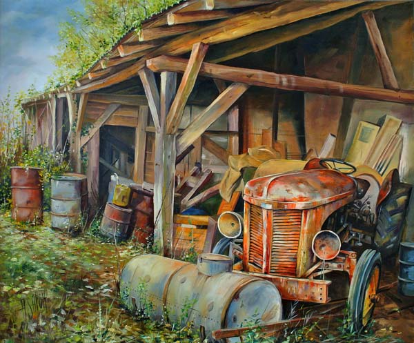 Le vieux hangar